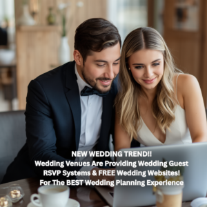 Wedding guests planning their weekend wedding at Irish Hills Wedding Barn near Ann Arbor Michigan